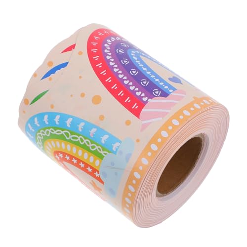 TEMPNAP Regenbogen Randpapier Pinnwand Kreidetafel Aufkleber Klassenzimmer Ränder Klassenzimmer Bulletin Wandaufkleber Anzeigetafel Ränder Dekorativer Aufkleber TEMPNAP Regenbogen Randpapier Pinnwand Kreidetafel Aufkleber Klassenzimmer Ränder Klassenzimmer Bulletin Wandaufkleber Anzeigetafel Ränder Dekorativer Aufkleber von TEMPNAP