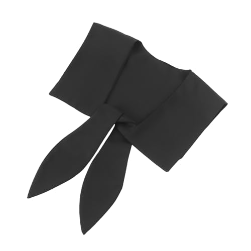 TEMPNAP Schleifenschal Dekoration für Outfits Revers mit falschem Kragen Clown-Kragen Bluse mit falschem Kragen Reverskragen falscher Kragen des Hemdes weißer Kragen Chiffon Black TEMPNAP Schleifenschal Dekoration für Outfits Revers mit falschem Kragen Clown-Kragen Bluse mit falschem Kragen Reverskragen falscher Kragen des Hemdes weißer Kragen Chiffon Black von TEMPNAP