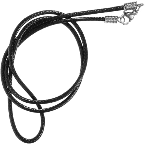 TEMPNAP Schmuck Wachsschnur für Geflochtene Wachsschnur mit Edelstahlverschluss Hautfreundlich und Langlebig für DIY Schmuckherstellung Geeignet von TEMPNAP