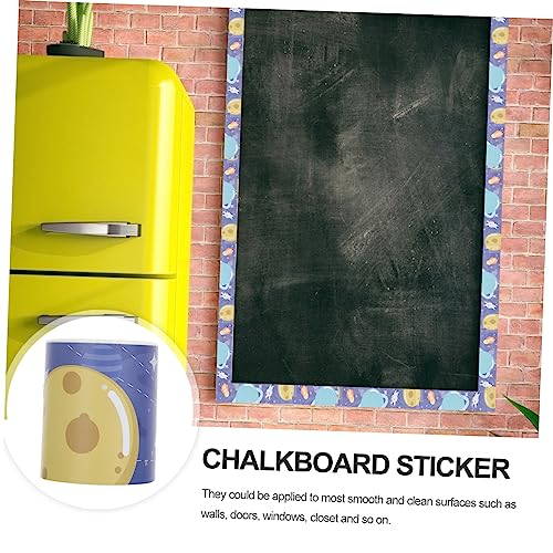 TEMPNAP Schulbordüren Papier Aufkleber mit Cartoon Selbstklebend Vielseitige Tafelrahmen Dekoration für Klassenzimmer Bulletin Board Fenster Türen Kreative Raumgestaltung und von TEMPNAP