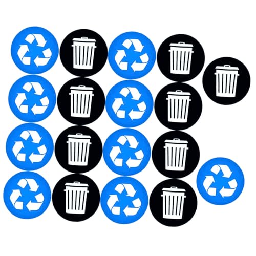 TEMPNAP Selbstklebende Mülltonnen aufkleber Wasserfest Recycling und Abfalltrennung Sichtbare Farbige Mülltonnenetiketten für Müllbehälter Innen Außen Einfache Anwendung TEMPNAP Selbstklebende Mülltonnen aufkleber Wasserfest Recycling und Abfalltrennung Sichtbare Farbige Mülltonnenetiketten für Müllbehälter Innen Außen Einfache Anwendung von TEMPNAP