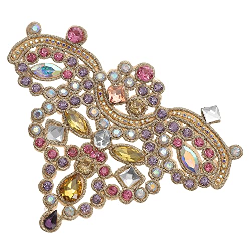 TEMPNAP Strass Applikation für DIY Aufbügel Patch Glitzer Flicken für Kleidung Taschen Schuhe Strass Aufnäher zur Kreativen Dekoration Reparatur TEMPNAP Strass Applikation für DIY Aufbügel Patch Glitzer Flicken für Kleidung Taschen Schuhe Strass Aufnäher zur Kreativen Dekoration Reparatur von TEMPNAP