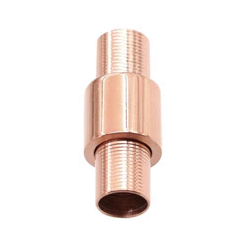 TEMPNAP Titanstahl Magnetverschluss für Armbänder DIY Schmuckzubehör Roségold Robuste Verbindungselemente für Ketten und Leicht für Kreative Designs von TEMPNAP