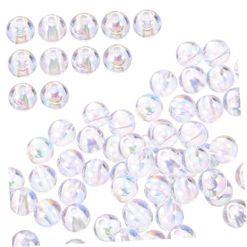 TEMPNAP Transparente Acrylperlen DIY Schmuckzubehör Delikate Kleine Spacer Perlen für Armbänder Basteln und Handarbeit TEMPNAP Transparente Acrylperlen DIY Schmuckzubehör Delikate Kleine Spacer Perlen für Armbänder Basteln und Handarbeit von TEMPNAP