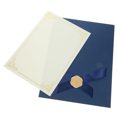 TEMPNAP Urkundenumschlag Hochschule Inhaber gepolstert Abdeckung Abschluss Diplommappen aus Papier Zertifikatsdeckpapier Dokument deckt Papier ab Aktenordner aus Papier Urkundenhülle Navy TEMPNAP Urkundenumschlag Hochschule Inhaber gepolstert Abdeckung Abschluss Diplommappen aus Papier Zertifikatsdeckpapier Dokument deckt Papier ab Aktenordner aus Papier Urkundenhülle Navy von TEMPNAP