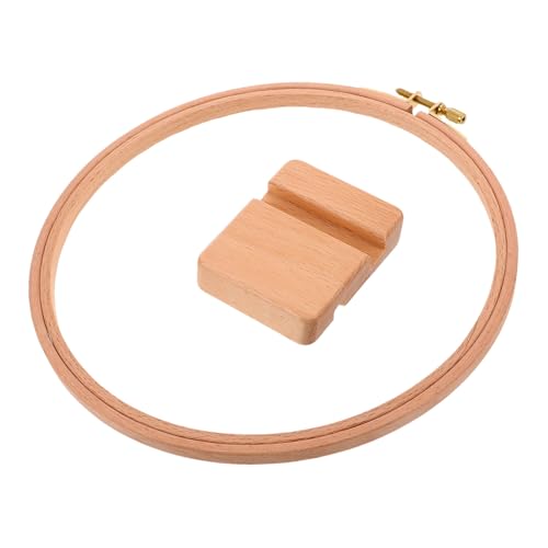 TEMPNAP Verstellbarer Stickrahmen mit Holzsockel Vielseitiger Kreuzstich Ständer für Dekoration und Stickerei Ergonomisches DIY Stickset für Anfänger und Fortgeschrittene Eleganter TEMPNAP Verstellbarer Stickrahmen mit Holzsockel Vielseitiger Kreuzstich Ständer für Dekoration und Stickerei Ergonomisches DIY Stickset für Anfänger und Fortgeschrittene Eleganter von TEMPNAP