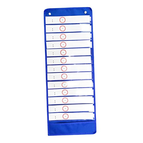 TEMPNAP Zeitplan Pocket Chart mit Wiederverwendbaren Dry Erase Karten Fächer Transparente Aufbewahrungstasche für Klassenzimmer Schüler Tagesablauf Stifttasche für Schule und Büro TEMPNAP Zeitplan Pocket Chart mit Wiederverwendbaren Dry Erase Karten Fächer Transparente Aufbewahrungstasche für Klassenzimmer Schüler Tagesablauf Stifttasche für Schule und Büro von TEMPNAP