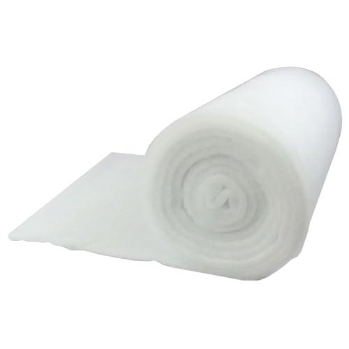 Synthetische Watte pro Meter für Polsterung, 100% Polyester, 2 cm Dicke, 150 cm Höhe, Füllung für Steppdecken, Gesteppter Stoff, Spiele, Bekleidung, Verpackung, Basteln und Polsterei Synthetische Watte pro Meter für Polsterung, 100% Polyester, 2 cm Dicke, 150 cm Höhe, Füllung für Steppdecken, Gesteppter Stoff, Spiele, Bekleidung, Verpackung, Basteln und Polsterei von TENDEEVOLUTION