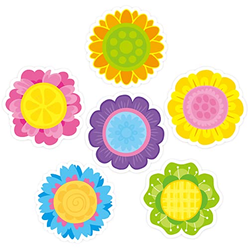 Haftnotizen mit Frühlingsblumen, 30 Stück, 600 Blatt, florale Haftnotizen für Kinder, Schule, Bürobedarf von TENDFINE