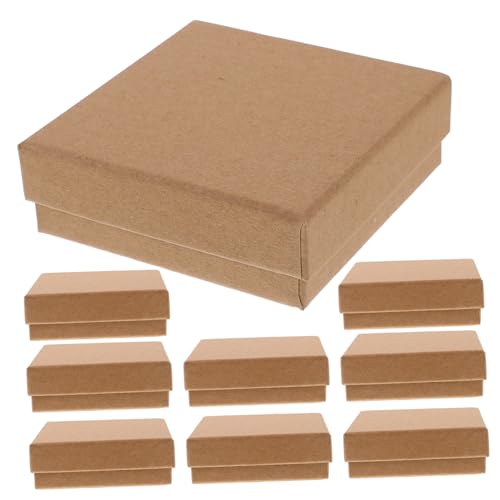 10 Stück Vintage Kraft Schmuckschatulle Ohrring Halskette Box Für Einfache Diamant Schmuck Geschenkverpackung 10 Stück Vintage Kraft Schmuckschatulle Ohrring Halskette Box Für Einfache Diamant Schmuck Geschenkverpackung von TENDYCOCO