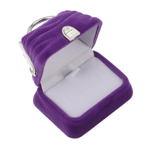 TENDYCOCO 1 Stück Boxen Für Handtaschen Ringe Handtaschen Ringhalter Schmuckringe Boxen Für Ringträger Kissen Handtaschenetui Schmuckschatullen Kissen Ring von TENDYCOCO