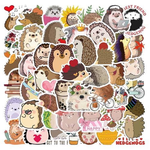 50 Stück Aquarell Igel Aufkleber,Igel Vinyl Aufkleber,Igel Geschenke Aufkleber,Aufkleber Kinder,für Wasserflaschen,Tumbler,Gepäck,Skateboard,Stoßstange,Sammelalbum,Becher,Aufkleber Geschenk 50 Stück Aquarell Igel Aufkleber,Igel Vinyl Aufkleber,Igel Geschenke Aufkleber,Aufkleber Kinder,für Wasserflaschen,Tumbler,Gepäck,Skateboard,Stoßstange,Sammelalbum,Becher,Aufkleber Geschenk von TENGEE