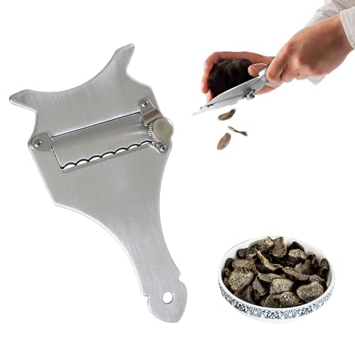 Trüffelhobel,Trüffel,Schwarze Trüffelreibe aus Edelstahl,Trüffelreibe,Trüffelbutter,Käsehobel,Geeignet Zum Schneiden Von Trüffeln,Käse und Schokolade,Verstellbarer Trüffelhobel aus Edelstahl Trüffelhobel,Trüffel,Schwarze Trüffelreibe aus Edelstahl,Trüffelreibe,Trüffelbutter,Käsehobel,Geeignet Zum Schneiden Von Trüffeln,Käse und Schokolade,Verstellbarer Trüffelhobel aus Edelstahl von TENGEE