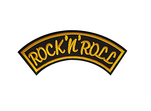 Bügelbild/ Aufnäher mit besticktem Schriftzug „Rock‘n‘Roll“ Bügelbild/ Aufnäher mit besticktem Schriftzug „Rock‘n‘Roll“ von TENNER.LONDON