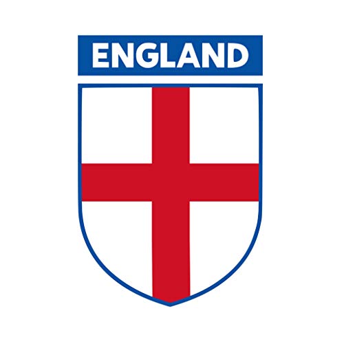 TENNER.LONDON Set von 5 England-Team-Wappen Aufnäher, Bügelbilder für Textilien, Siebdruck, Stoffapplikation, maschinenwaschbar TENNER.LONDON Set von 5 England-Team-Wappen Aufnäher, Bügelbilder für Textilien, Siebdruck, Stoffapplikation, maschinenwaschbar von TENNER.LONDON