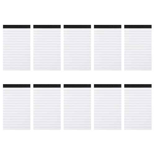 1/10/5 Stück A 7 Abreiß-Notizblöcke, kleiner Notizblock, Schreibpapier, Taschennotizblöcke, Notizblock, Schreibblock für Schule, Büro von TENYELE