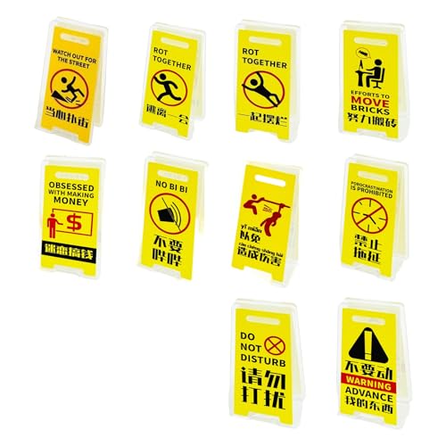 10 Stück Notizhalter-Clips, Acryl, Büroklammern, Dokumenten-Organizer, Clip, Papierklemme, Lebensmittelbeutel-Clip, Scrapbooking-Clip, Schreibtisch-Zubehör von TENYELE