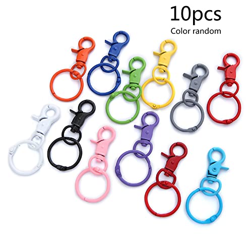 10pcs Lobster Clasp Hooks Multicolor Schlüsselbund Clip Mit Einstellbarer Schnalle Für Schlüsselbeutel Anhänger Schmuck Multikolen Haken Mit Einstellbarer Schnalle 10pcs Lobster Clasp Hooks Multicolor Schlüsselbund Clip Mit Einstellbarer Schnalle Für Schlüsselbeutel Anhänger Schmuck Multikolen Haken Mit Einstellbarer Schnalle von TENYELE