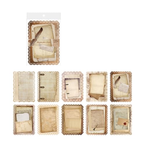 10pcs Vintage Scrapbooking Dekoration Papier Ästhetisches Spitzenmuster Hintergrundpapier Für Karten Machen Scrapbooking Handwerk Handgefertigte Kartenversorgungen 10pcs Vintage Scrapbooking Dekoration Papier Ästhetisches Spitzenmuster Hintergrundpapier Für Karten Machen Scrapbooking Handwerk Handgefertigte Kartenversorgungen von TENYELE