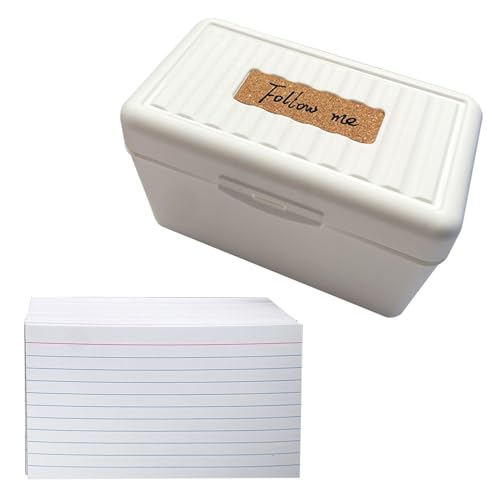 150/200 Blatt Registerkarten, bunt, 7,6 x 12,7 cm, linierte Notizkarten mit Reiter für To-Do-Listen von TENYELE