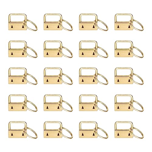 20 Stück Hardware Bulk Wristlet Hardware Schlüsselanhänger mit Schlüsselanhänger für Handgelenk, Schlüsselband, Bekleidungsverschlüsse 20 Stück Hardware Bulk Wristlet Hardware Schlüsselanhänger mit Schlüsselanhänger für Handgelenk, Schlüsselband, Bekleidungsverschlüsse von TENYELE