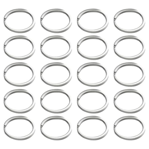 20pcs 20mm/25 Mm/30 Mm Splitschlüsselringe Schlüsselbund Die Vorräte Für Home Car Office Keys Silber Edelstahl Schlüsselanhänger Schüttgut Für Schlüssel Machen 20pcs 20mm/25 Mm/30 Mm Splitschlüsselringe Schlüsselbund Die Vorräte Für Home Car Office Keys Silber Edelstahl Schlüsselanhänger Schüttgut Für Schlüssel Machen von TENYELE