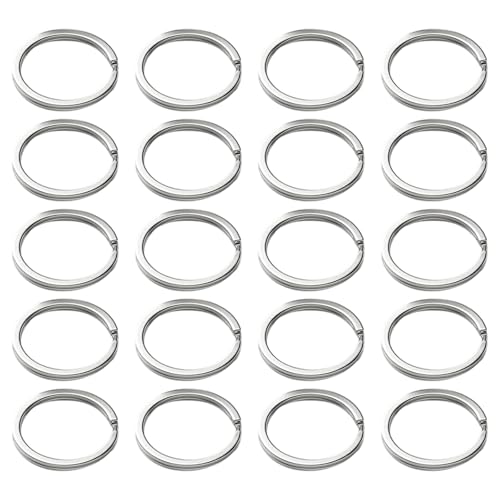 20pcs 20mm/25 Mm/30 Mm Splitschlüsselringe Schlüsselbund Die Vorräte Für Home Car Office Keys Silber Edelstahl Schlüsselanhänger Schüttgut Für Schlüssel Machen 20pcs 20mm/25 Mm/30 Mm Splitschlüsselringe Schlüsselbund Die Vorräte Für Home Car Office Keys Silber Edelstahl Schlüsselanhänger Schüttgut Für Schlüssel Machen von TENYELE