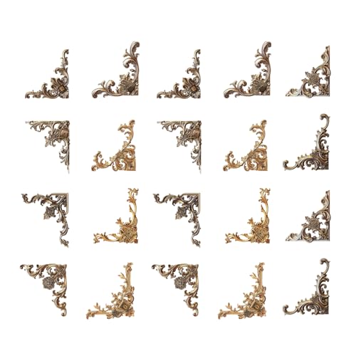 20pcs Dekorative Eckaufkleber Ausgehöhlten Corner Scrapbooking Hintergrund Für Journalalbum Retro Verschönerung 20pcs Dekorative Eckaufkleber Ausgehöhlten Corner Scrapbooking Hintergrund Für Journalalbum Retro Verschönerung von TENYELE