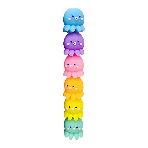 4/5 Farben Cartoon fluoreszierende Kritzelstifte, Textmarker-Set, Manga, Graffiti-Marker, Schreibwaren, Studenten, Schulbedarf, Pastell-Textmarker-Set, kein Verlaufen, Pastellfarben von TENYELE