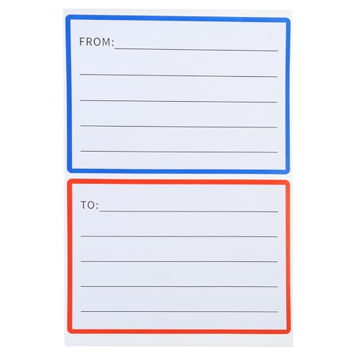 50/100/240 Blatt von/bis Adressversandetiketten Versandetiketten Aufkleber Rücksendeetiketten Adress-Etiketten für Paket Zuhause 50/100/240 Blatt von/bis Adressversandetiketten Versandetiketten Aufkleber Rücksendeetiketten Adress-Etiketten für Paket Zuhause von TENYELE