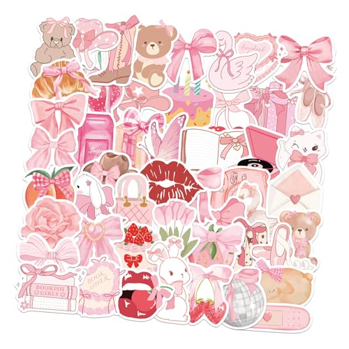 50Counts Cartoon PVC Aufkleber Wasserbeständiges Ästhetik Für Scrapbook Notebook Wasserflasche Telefon Hülle Skateboard Abnehmbar Klebstoff 50Counts Cartoon PVC Aufkleber Wasserbeständiges Ästhetik Für Scrapbook Notebook Wasserflasche Telefon Hülle Skateboard Abnehmbar Klebstoff von TENYELE