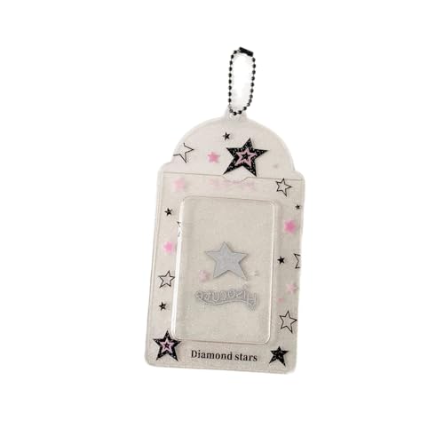 Cartoon-Fotokartenhülle, wasserabweisend, PVC-Hülle, 7,6 cm, Foto-Schutz für Tasche, Schlüsselanhänger, Charm-Kartenschutz Cartoon-Fotokartenhülle, wasserabweisend, PVC-Hülle, 7,6 cm, Foto-Schutz für Tasche, Schlüsselanhänger, Charm-Kartenschutz von TENYELE
