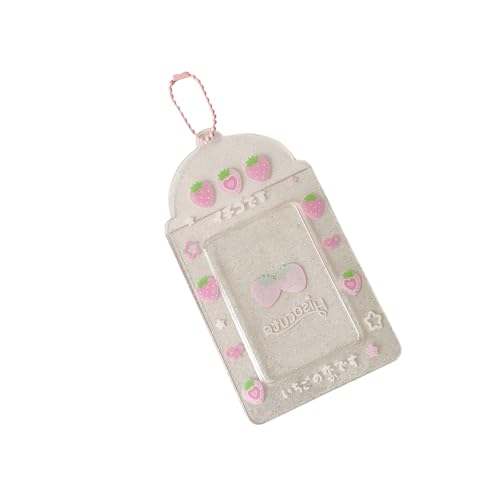 Cartoon-Fotokartenhülle, wasserabweisend, PVC-Hülle, 7,6 cm, Foto-Schutz für Tasche, Schlüsselanhänger, Charm-Kartenschutz Cartoon-Fotokartenhülle, wasserabweisend, PVC-Hülle, 7,6 cm, Foto-Schutz für Tasche, Schlüsselanhänger, Charm-Kartenschutz von TENYELE
