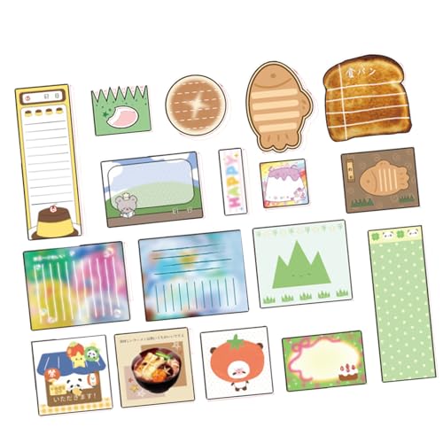 Cartoon Kritzelei Notizpapier 200 Blatt Notizblock Scrapbooking Dekoration Papier für Scrapbooking Notizen Journaling Notizen von TENYELE