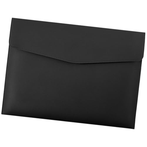 Dokumentenmappe aus PU-Leder, mit Verschluss, wasserabweisend, 100 Blatt Kapazität, für Büro, große Kapazität Dokumentenmappe aus PU-Leder, mit Verschluss, wasserabweisend, 100 Blatt Kapazität, für Büro, große Kapazität von TENYELE
