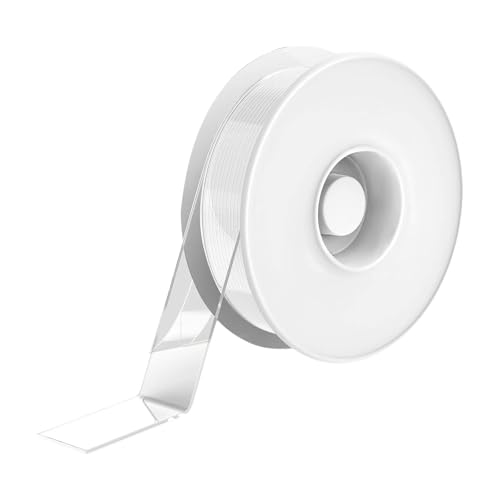 Doppelseitiges Klebeband Zweiseitiges Klebeband Klar Montageband Teppichband Klebeband für Teppiche Bilder Poster Klebeband Zweiseitiges Klebeband Multifunktionales Doppelseitiges Klebeband Poster von TENYELE