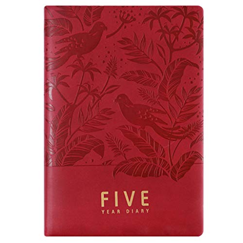 Fünfjahres-Tagebuch, Notizbuch, Jahresplaner, Notizblock, Planer, Organizer, Schule, Büro, Notizbücher für die Schule von TENYELE