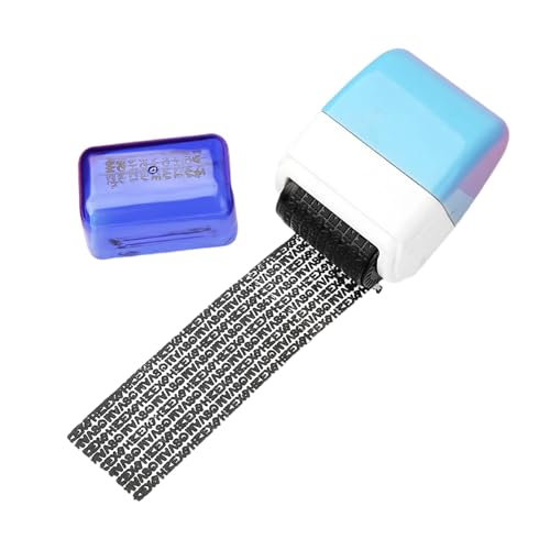 Identitätsdiebstahl Prävention Roller Stempel Breiter Roller Sicherheitsstempel Für Mail Identität Privatsphäre Vertrauliche Information Guard von TENYELE