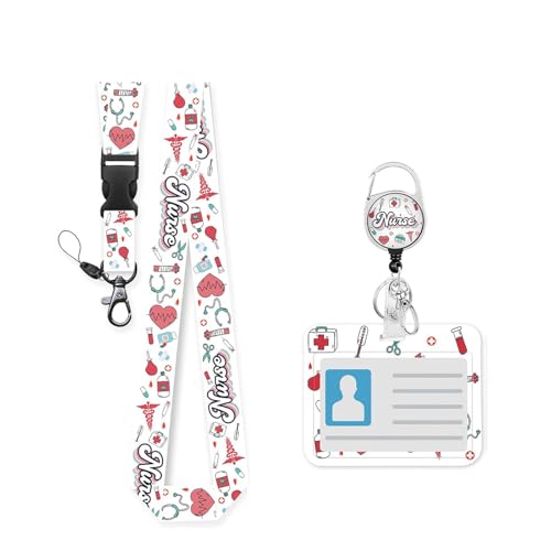Lanyard Mit Identitätskartenhalter Krankenschwester Abzeichen Renner Schlüsselbund Lanyard Kartenkoffer Mit Einem Einziehbaren Namen Der Abzeichenriche Lanyard Mit Identitätskartenhalter Krankenschwester Abzeichen Renner Schlüsselbund Lanyard Kartenkoffer Mit Einem Einziehbaren Namen Der Abzeichenriche von TENYELE