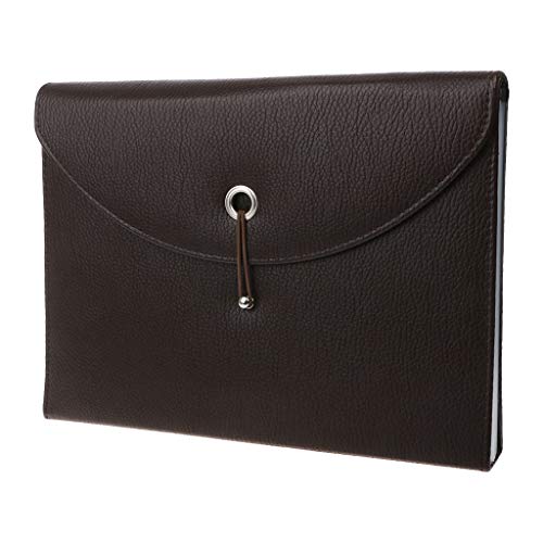 Modische A4-Business-Tasche für Herren und Damen, Ledertasche, Papier-Aktenordner, Paket, Radiergummi, Bleistift Modische A4-Business-Tasche für Herren und Damen, Ledertasche, Papier-Aktenordner, Paket, Radiergummi, Bleistift von TENYELE