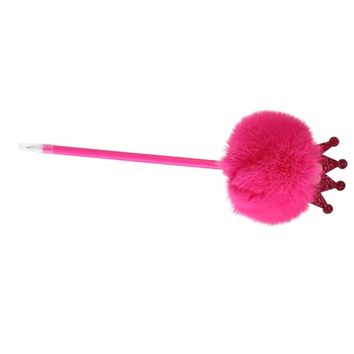 Pelziger Kugelschreiber, nachfüllbar, 0,7 mm, Stiftspitze für Studenten, Frauen, Mädchen, Schreiben, Tagebuch, Notizen, Schreibwerkzeug von TENYELE