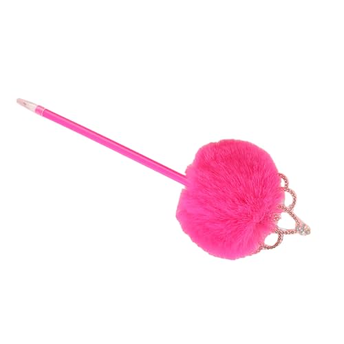 Pelziger Kugelschreiber, nachfüllbar, 0,7 mm, Stiftspitze für Studenten, Frauen, Mädchen, Schreiben, Tagebuch, Notizen, Schreibwerkzeug von TENYELE