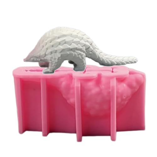 Silikonformen in Tierfigurenform für Seife, Raumdekoration, Gips, Silikonformen für Gips, Ornamente, Pangolin, Gips, Ornamente von TENYELE