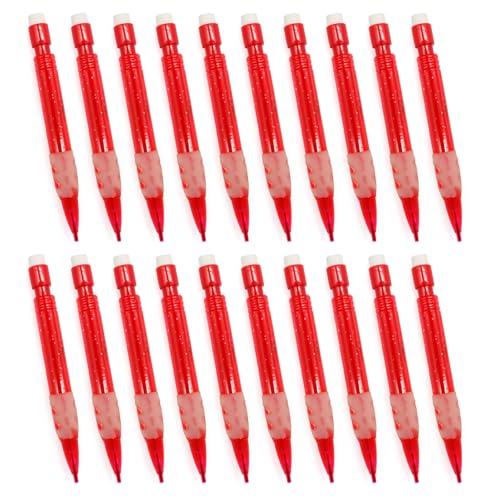 TENYELE Kleine Druckbleistifte, 0,7 mm, kurz, automatisch, mit kleinem Radiergummi, zum Schreiben, Zeichnen, Skizzieren, 20 Stück TENYELE Kleine Druckbleistifte, 0,7 mm, kurz, automatisch, mit kleinem Radiergummi, zum Schreiben, Zeichnen, Skizzieren, 20 Stück von TENYELE