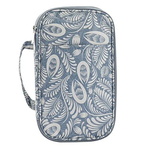 TENYELE Tragbare Aufbewahrungstasche für Stricken, mehrschichtige Aufbewahrungstasche, Reise-Häkelnadeltasche zum Stricken, Nähen, Zubehör, Nadelorganizer, Rundstricknadel-Organizer, Etui von TENYELE