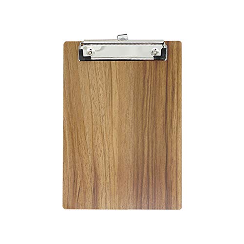 Tragbares Schreibklemmbrett aus Holz, Hartfaserplatte, Dokumentenhalter, Klemmbrett, Datei, Hartfaserplatte mit Batteriefly-Clip Tragbares Schreibklemmbrett aus Holz, Hartfaserplatte, Dokumentenhalter, Klemmbrett, Datei, Hartfaserplatte mit Batteriefly-Clip von TENYELE