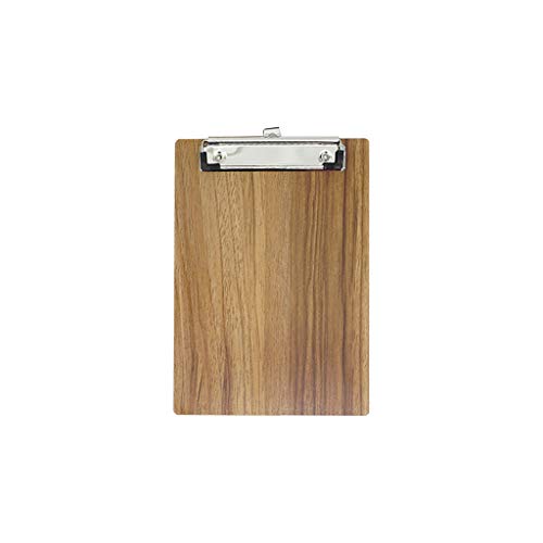 Tragbares Schreibklemmbrett aus Holz, Hartfaserplatte, Dokumentenhalter, Klemmbrett, Datei, Hartfaserplatte mit Batteriefly-Clip Tragbares Schreibklemmbrett aus Holz, Hartfaserplatte, Dokumentenhalter, Klemmbrett, Datei, Hartfaserplatte mit Batteriefly-Clip von TENYELE
