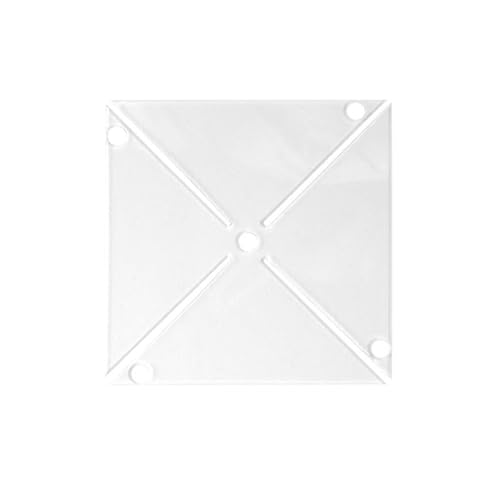 Transparente Acryl-Vorlagen, Brieftaschenmuster, Acryl-Schablonen, Schlüsselanhänger, Mustervorlagen für Leder-Schlüsselanhänger von TENYELE