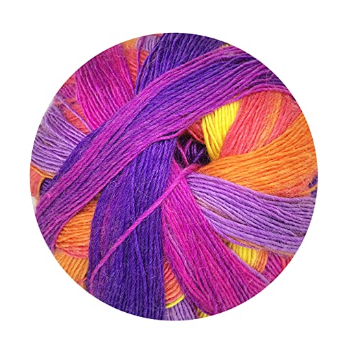 Wollgarn, Knäuel, Strickschal, Haushaltszubehör, Zubehör für handgefertigte Pullover, Mützen, Schuhzubehör, Häkelwolle, Garn für Anfänger von TENYELE