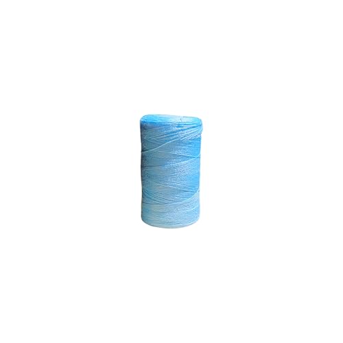 TEQY Nähgarn, 850 m, Nähgarn, 100 % Polyester, Spule, geeignet zum Nähen von Hand und mit der Maschine (Hellblau) von TEQY